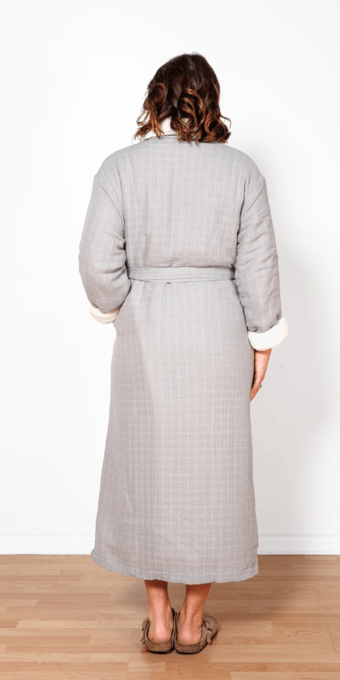 TOFINO TOWEL THE BOREAL FLEECE-LINED ROBE - coverups - TOFINO TOWEL