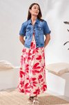 TRIBAL ELBOW SLEEVE STRETCH DENIM JACKET - jackets/sweaters - TRIBAL
