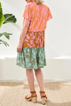 TRIBAL SS TIERED DRESS WITH LINING - dresses - TRIBAL
