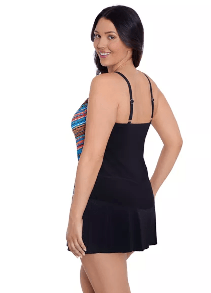 TRIMSHAPER HANK STITCHED UP TANKINI TOP - tankini tops - TRIMSHAPER