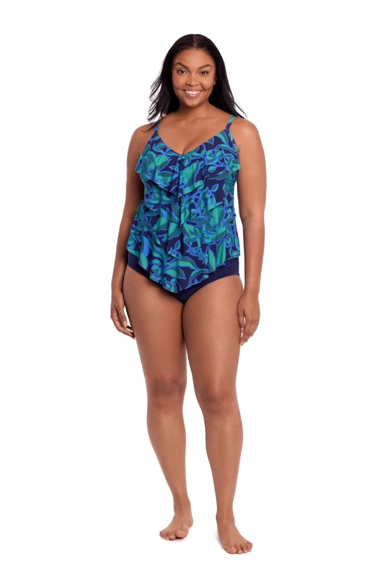 TRIMSHAPER LANAO VINES LENA TANKINI TOP - tankini tops - TRIMSHAPER