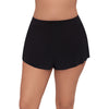 TRIMSHAPER PLUS SIZE DRAPE SHORT TRIMSHAPER