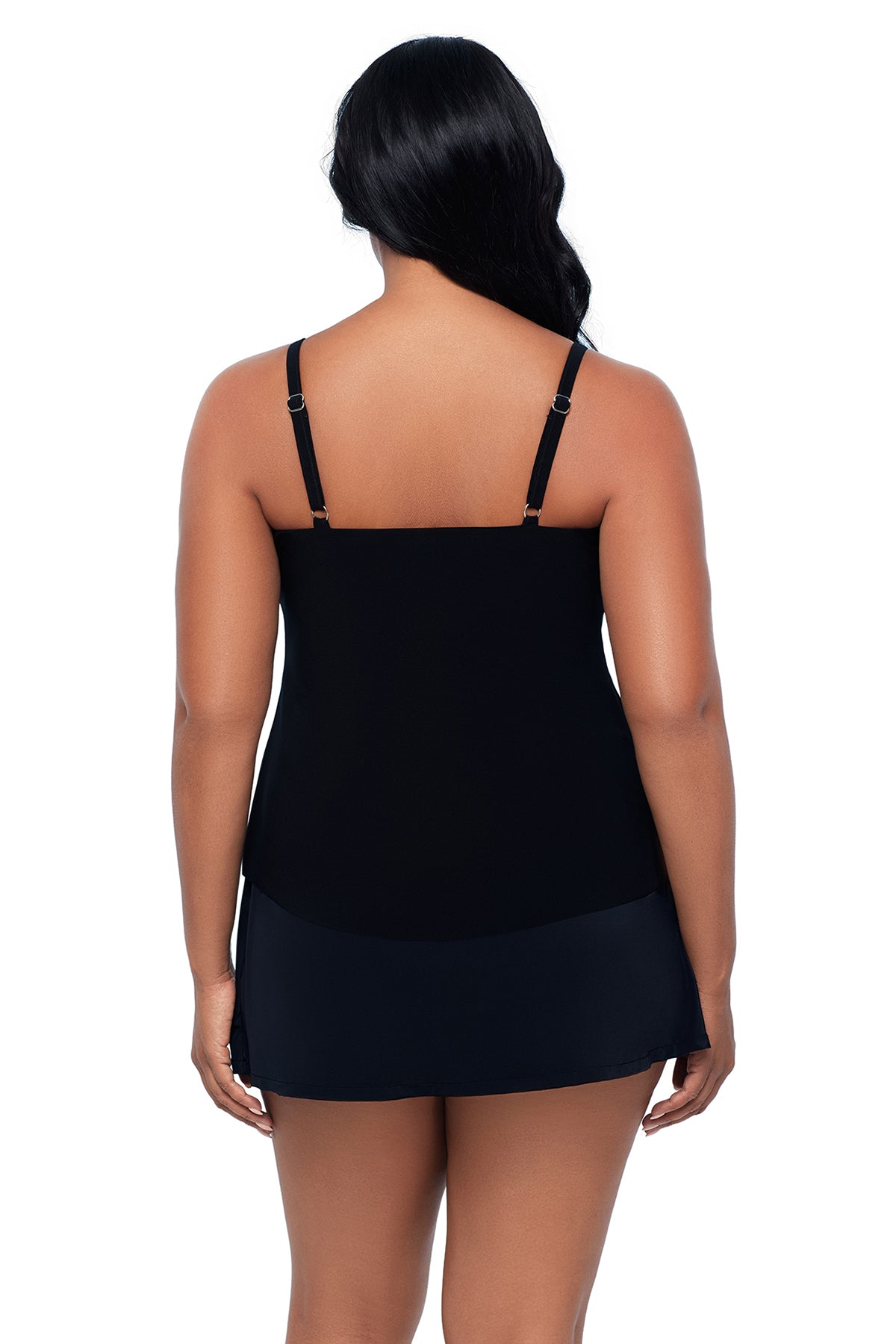 TRIMSHAPER WHIMSICAL VINES TANKINI TOP