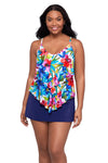 TRIMSHAPER TROPICAL TREASURE RONNIE TANKINI TOP
