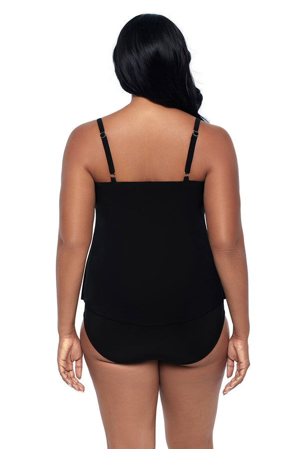 TRIMSHAPER HANK BAROQUE BEAUTY TANKINI TOP