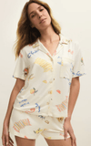 Z SUPPLY BEACH DAYS PJ LOUNGE TOP - Loungewear - Z SUPPLY