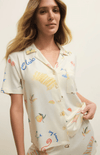 Z SUPPLY BEACH DAYS PJ LOUNGE TOP - Loungewear - Z SUPPLY