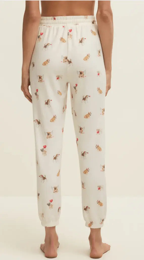 Z SUPPLY LOUNGE OVERNIGHT LOVE PUP JOGGER - bottoms - Z SUPPLY