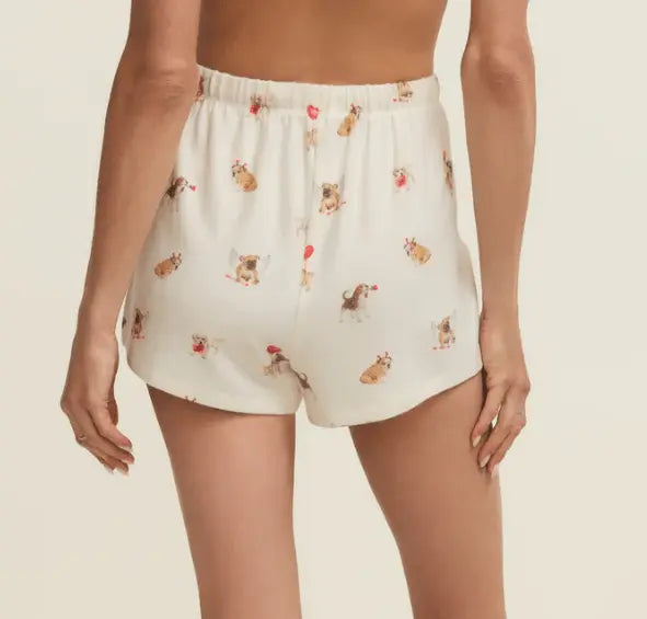 Z SUPPLY LOUNGE SPORTY LOVE PUP SHORT - bottoms - Z SUPPLY