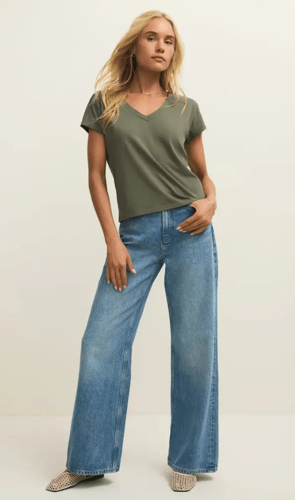 Z SUPPLY MODERN V - NECK TSHIRT - tops - Z SUPPLY