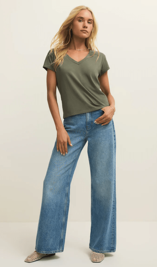 Z SUPPLY MODERN V - NECK TSHIRT - tops - Z SUPPLY