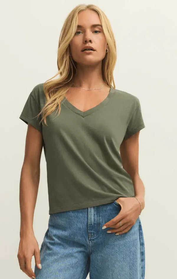 Z SUPPLY MODERN V - NECK TSHIRT - tops - Z SUPPLY