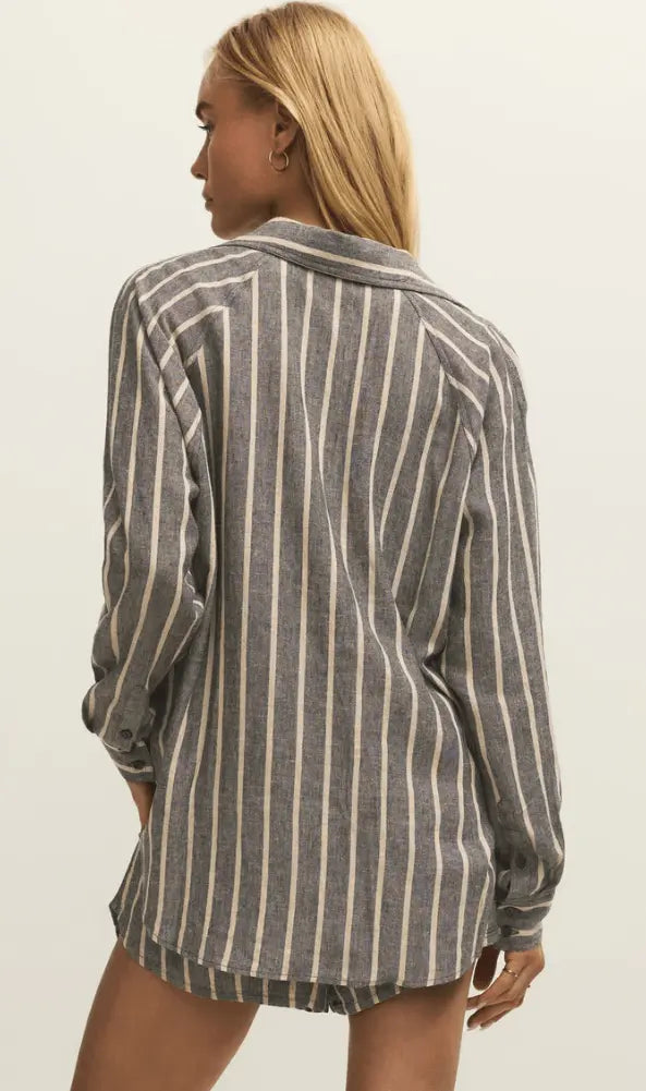 Z SUPPLY THE PERFECT LINE LINEN/RAYON SHIRT - tops - Z SUPPLY