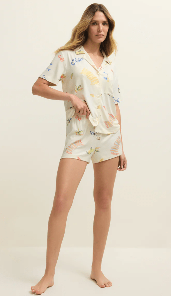 Z SUPPLY TROPIC PJ LOUNGE SHORT - Loungewear - Z SUPPLY