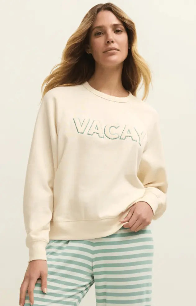 Z SUPPLY VACAY SWEATSHIRT - tops - Z SUPPLY