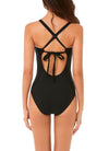 BCA 1PCE DEE P SWIMSUIT WITH LACE DETAIL - Swimwear - BECCA