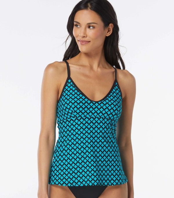 BEACH HOUSE SPORT SHANTI TYE BACK TANKINI TOP - tankini tops - BEACH HOUSE