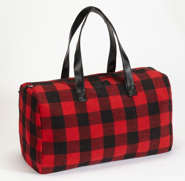 BUFFALO CHECK DUFFLE BAG - Bags - The Hula Hut