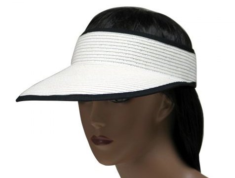 HBY MIAMI SMALL TOYO VISOR WITH STRETCH BAND BACK - Hats - HBY MIAMI