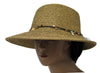 HBY TOYO BRAID SUN HAT WITH BEACH GEMS DETAIL - Hats - HBY MIAMI