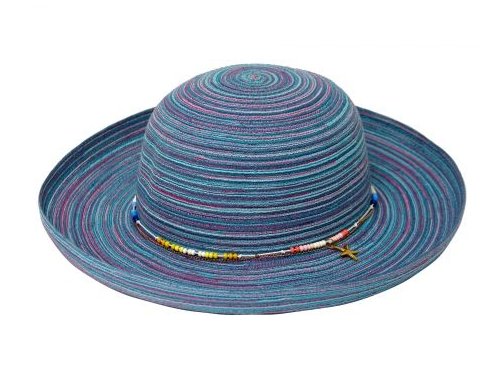 HBY UPTURN BRIM SUN HAT POLY BRAID - Hats - HBY MIAMI