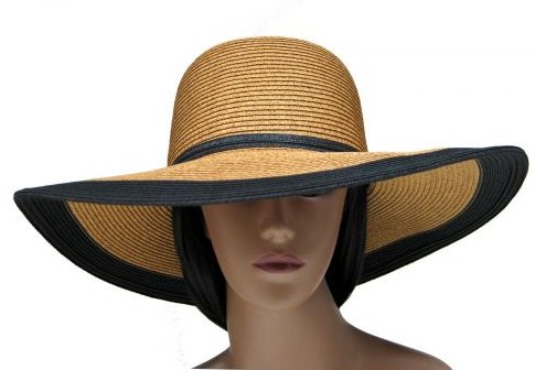 HBY WIDE BRIM HAT WITH CONTRAST STRIPE - Hats - HBY MIAMI