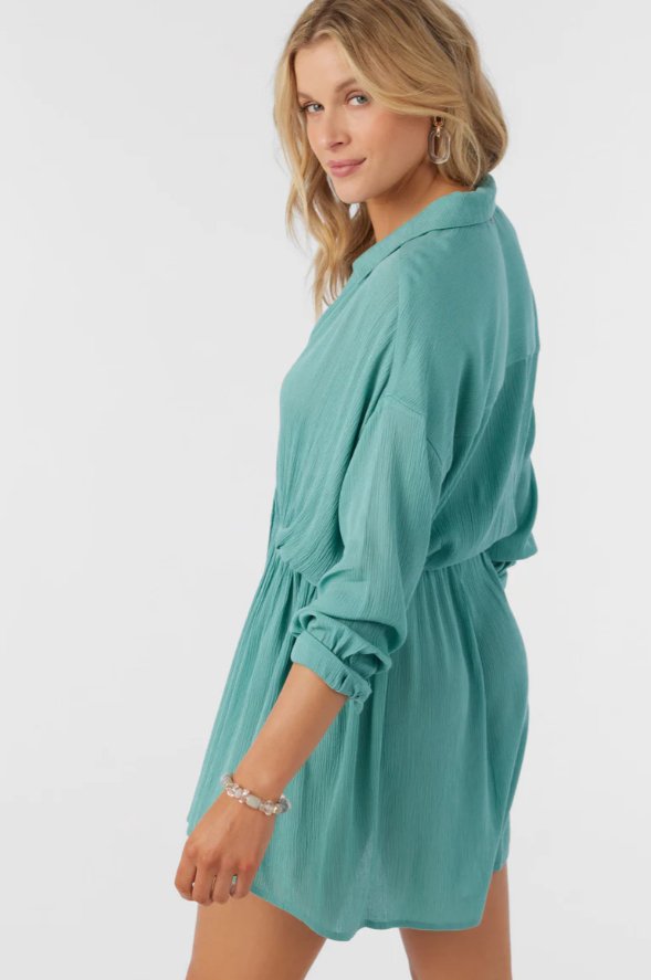 O'NEILL SALTWATER SOLIDS CAMI TUNIC COVERUP - coverups - O'NEILL