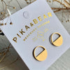 PIKA & BEAR 'HORIZON' SILHOUETTE STUD EARRINGS - jewellery - PIKA & BEAR