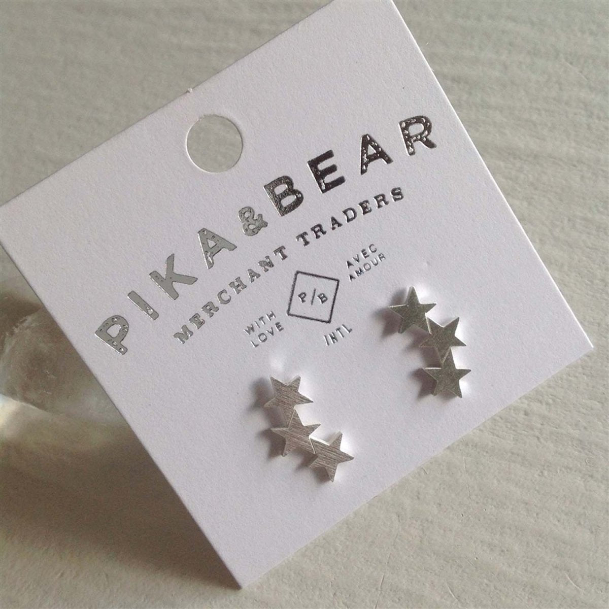 PIKA & BEAR 'ORION' STUD EARRINGS - jewellery - PIKA & BEAR