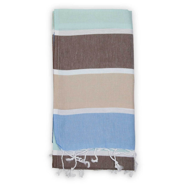 POKOLOKO THICK STRIPE TURKISH TOWEL - ACCESSORIES - POKOLOKO