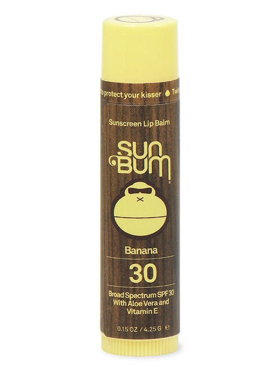 Sun Bum spf 30 Lip Balm- Banana - sunscreen - SUN BUM