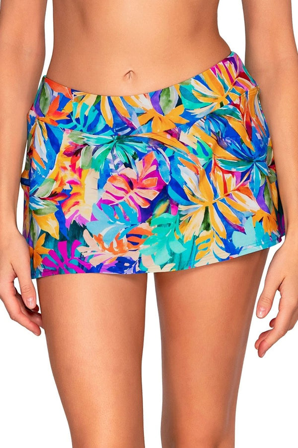 SUNSETS SPORTY SWIM SKIRT IN PRINTS - Swimwear - SUNSETS