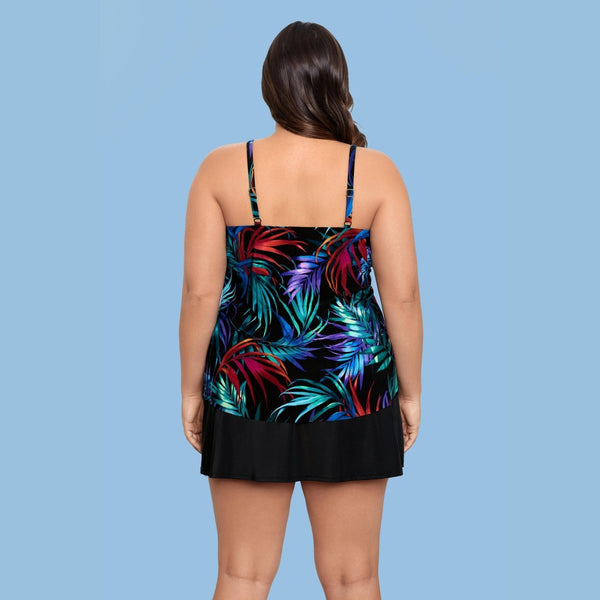 TRIMSHAPER FERN FOREST ROMPER - Swimwear - TRIMSHAPER