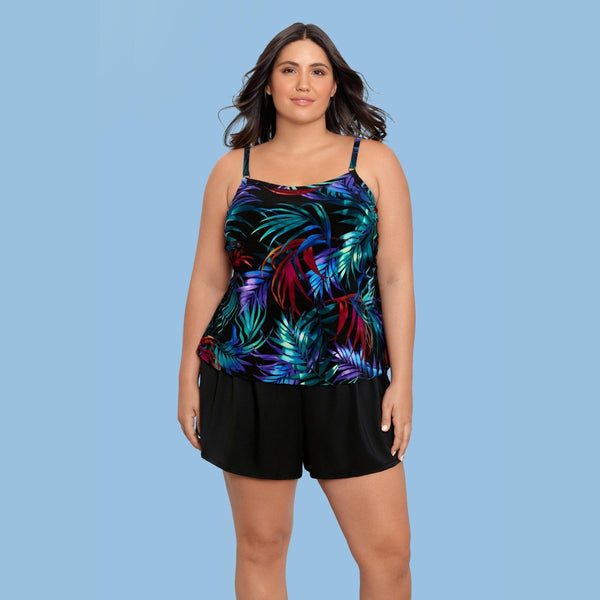 TRIMSHAPER FERN FOREST ROMPER - Swimwear - TRIMSHAPER