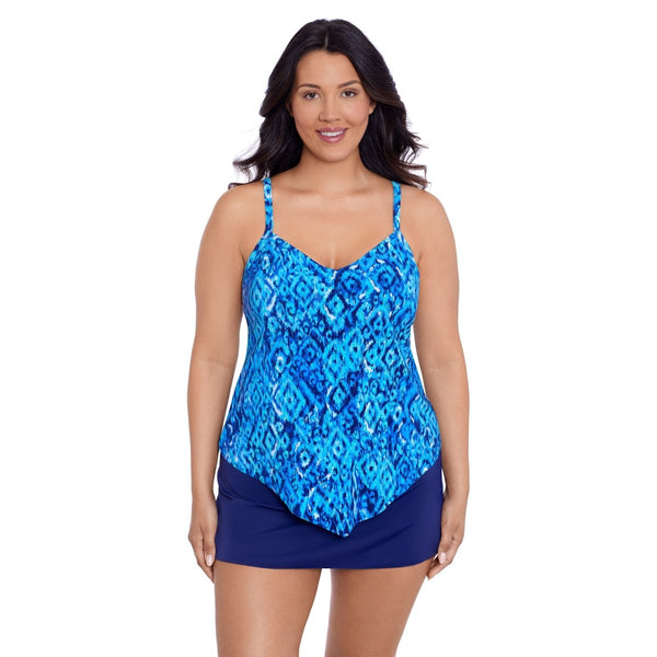 TRIMSHAPER HANK TANKINI - tankini tops - TRIMSHAPER