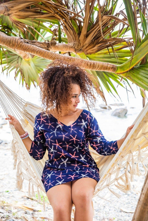 WEST INDIES COTTON MERMAID TUNIC - Coverups - WEST INDIES WEAR