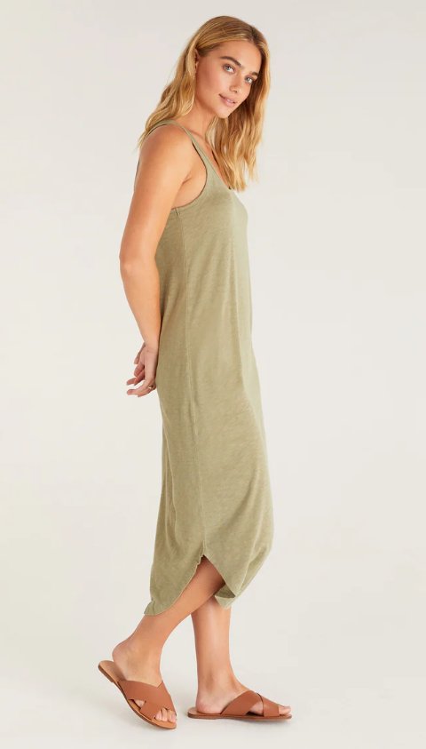 Cotton slub on sale dress