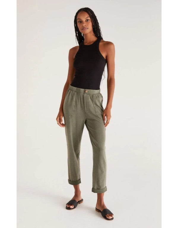 Z SUPPLY KENDALL JERSEY PANT - LADIES CLOTHING - Z SUPPLY