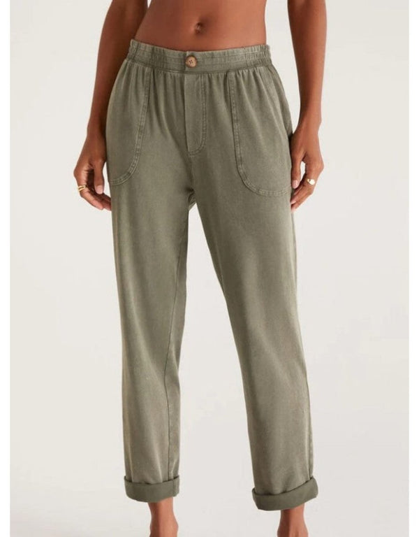 Z SUPPLY KENDALL JERSEY PANT - LADIES CLOTHING - Z SUPPLY