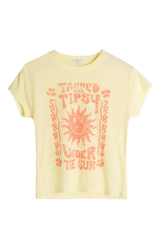 Z SUPPLY MODERN TEE - TANNED AND TIPSEY - LADIES CLOTHING - Z SUPPLY