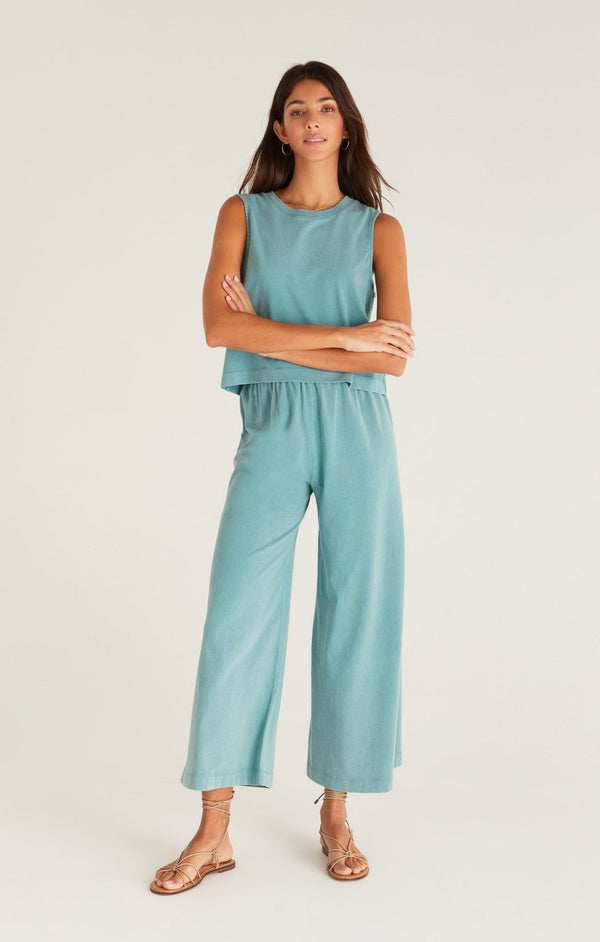 Z SUPPLY SCOUT JERSEY FLARE PANT - Coverups - Z SUPPLY